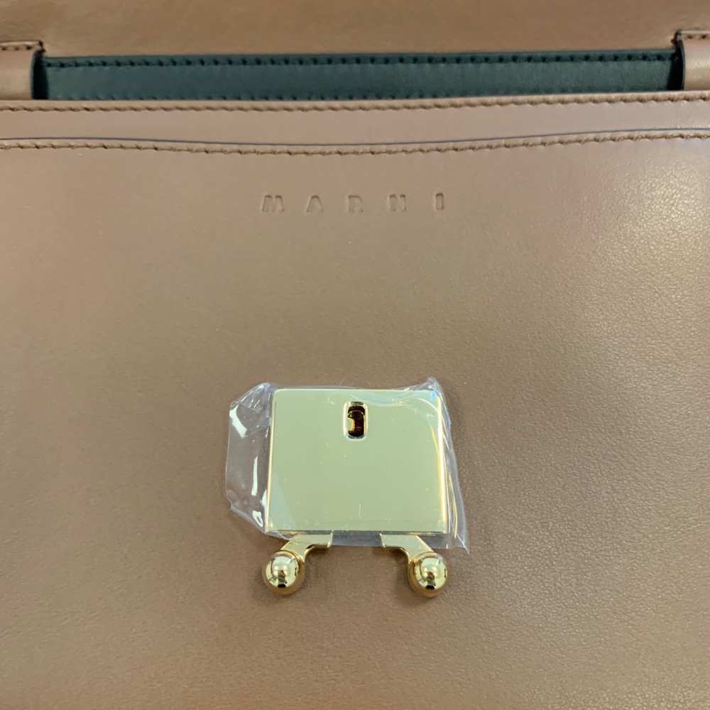 MARNI Calfskin Trunk NWT Shoulder Crossbody Bag - Picture 4 of 10